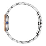 Citizen May bells EM1074-82D analog damklocka med pärlemor urtavla och armband i rostfritt stål