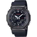 Casio G-Shock GM-2100CB-1AER ana-digi unisexklocka med svart urtavla och armband i textil
