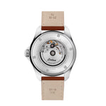 Certina DS Action Day Date Powermatic 80 C032.430.16.041.00 analog herrklocka med blå urtavla och armband i läder