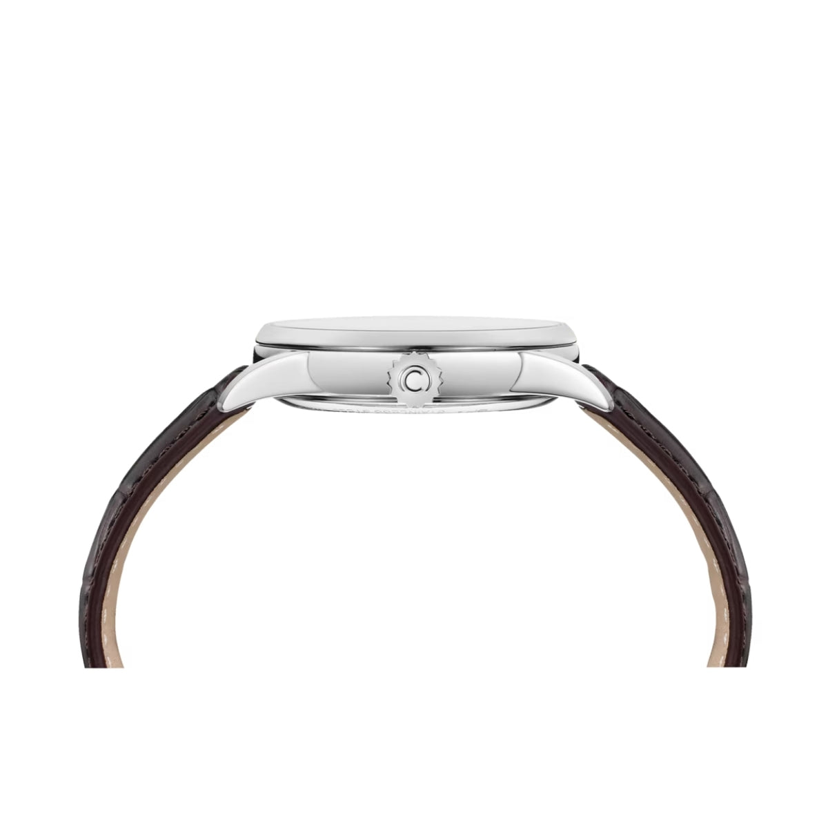 Certina DS-1 C029.207.16.091.00 analog unisexklocka med grön urtavla och armband i läder