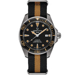 Certina DS Action Diver Powermatic 80 C032.607.48.051.00 analog herrklocka med flerfärgad urtavla och armband i textil