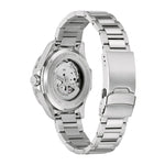 Bulova Marine Star 98B471 analog herrklocka med grön urtavla och armband i rostfritt stål