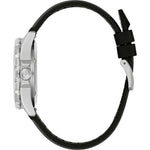 Bulova Marine Star 98B465 analog herrklocka med svart urtavla och armband i resin
