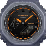 Casio G-Shock GA-2100K-2AER analog unisexklocka med svart urtavla och armband i resin