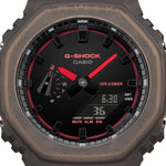 Casio G-Shock GA-2100K-5AER analog unisexklocka med svart urtavla och armband i resin