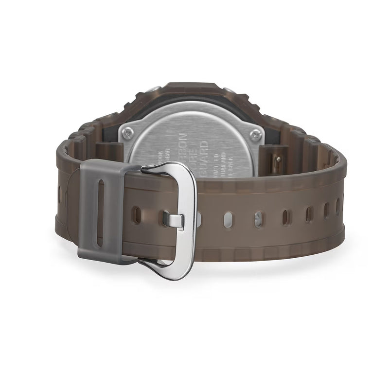 Casio G-Shock GA-2100K-5AER analog unisexklocka med svart urtavla och armband i resin