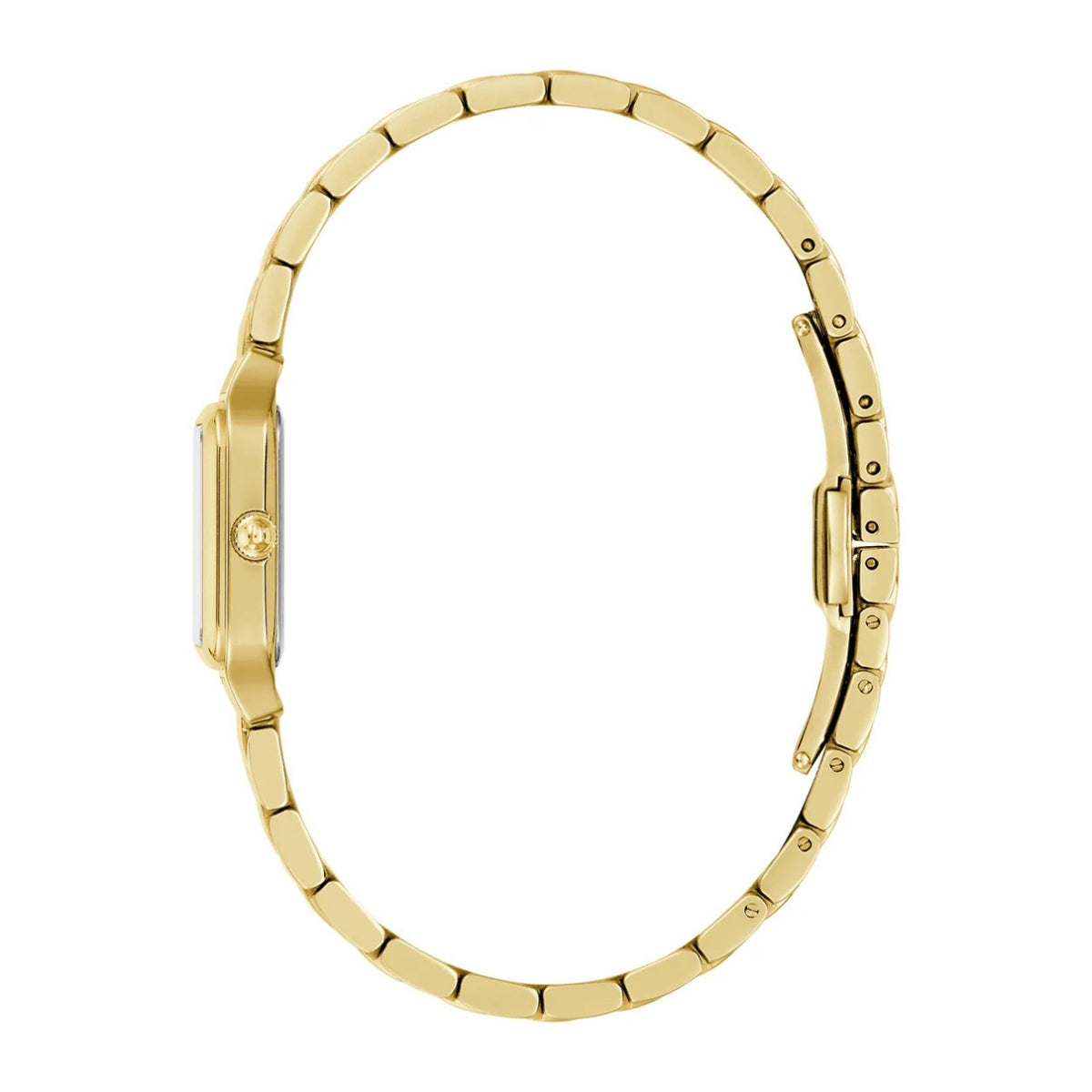 Bulova Sutton 97L191 analog damklocka med guld urtavla och armband i rostfritt stål