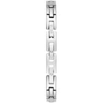 Guess Chole Damklocka GW0756L3 analog damklocka med silver urtavla och armband i rostfritt stål