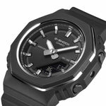 Casio G-Shock GMA-P2110-1AER analog damklocka med svart urtavla och armband i resin