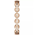 Guess Stardom GW0757L3 analog damklocka med silver urtavla och armband i rostfritt stål