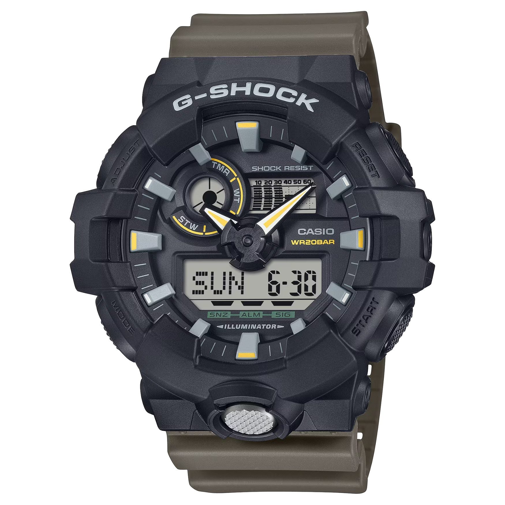 Casio G-SHOCK Ø53mm GA-710TU-1A3ER från  Casio – Märkesklocka hos Kronura