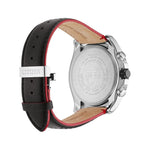 Citizen Eco-drive AT9036-08E analog herrklocka med svart urtavla och armband i läder