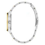 Guess 2-Tone Damklocka GW0765L1 analog damklocka med silver urtavla och armband i rostfritt stål