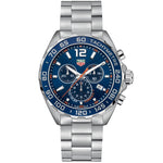 TAG Heuer Formula 1 Chronograph CAZ1014.BA0842 analog herrklocka med blå urtavla och armband i rostfritt stål