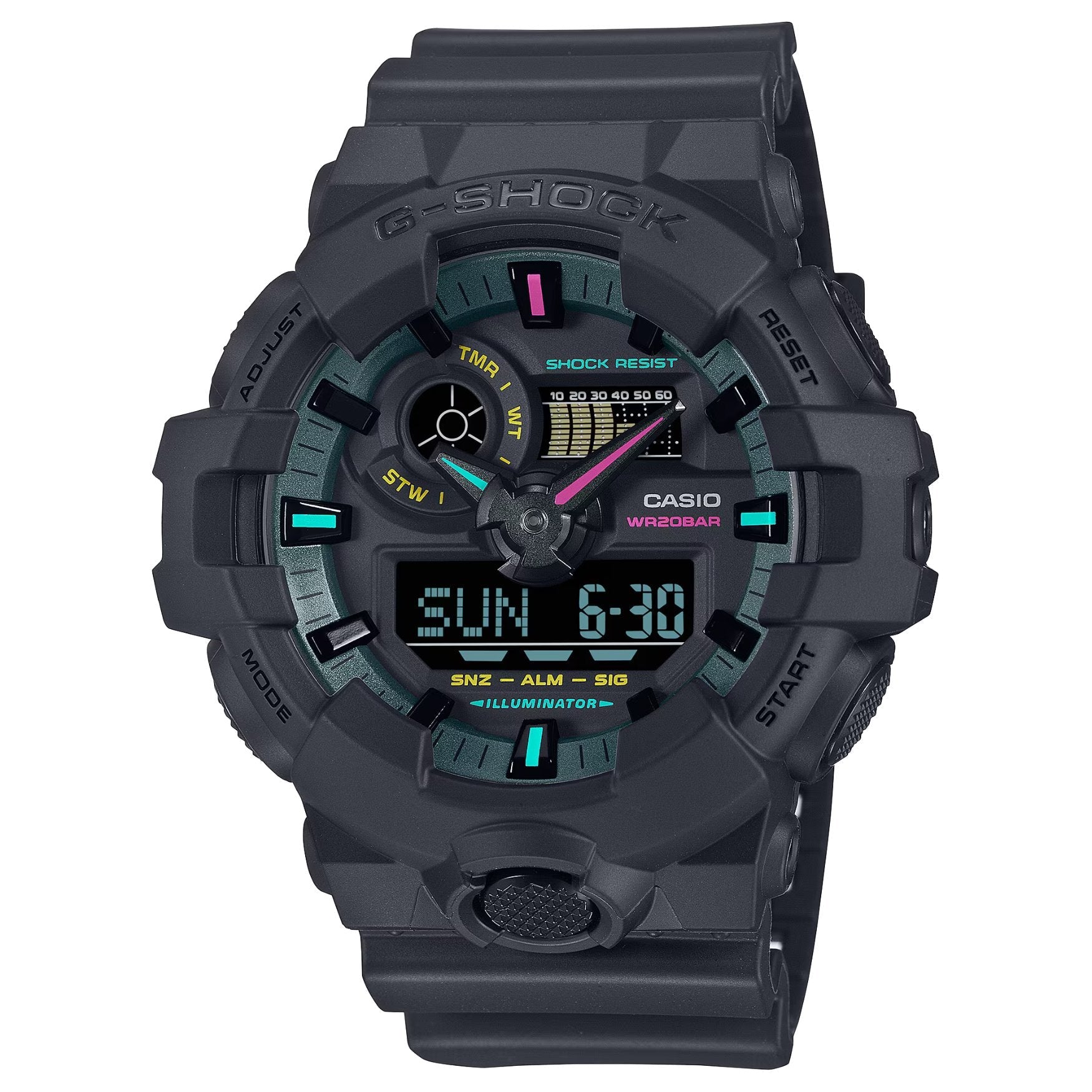 Casio G-SHOCK Ø53.4mm GA-700MF-1AER från  Casio – Märkesklocka hos Kronura