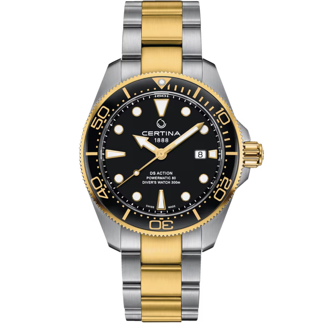 Certina DS Action Diver Powermatic 80 C032.607.22.051.00 - Kronura 