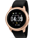 Sector S-01 Smartwatch R3251157001 digital unisexklocka med svart urtavla och armband i textil