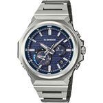 Casio G-Shock GST-B1000D-2AER analog herrklocka med blå urtavla och armband i rostfritt stål