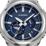 Casio G-Shock GST-B1000D-2AER analog herrklocka med blå urtavla och armband i rostfritt stål