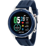 Sector S-02 Smartwatch R3251545004 digital herrklocka med svart urtavla och armband i silikon