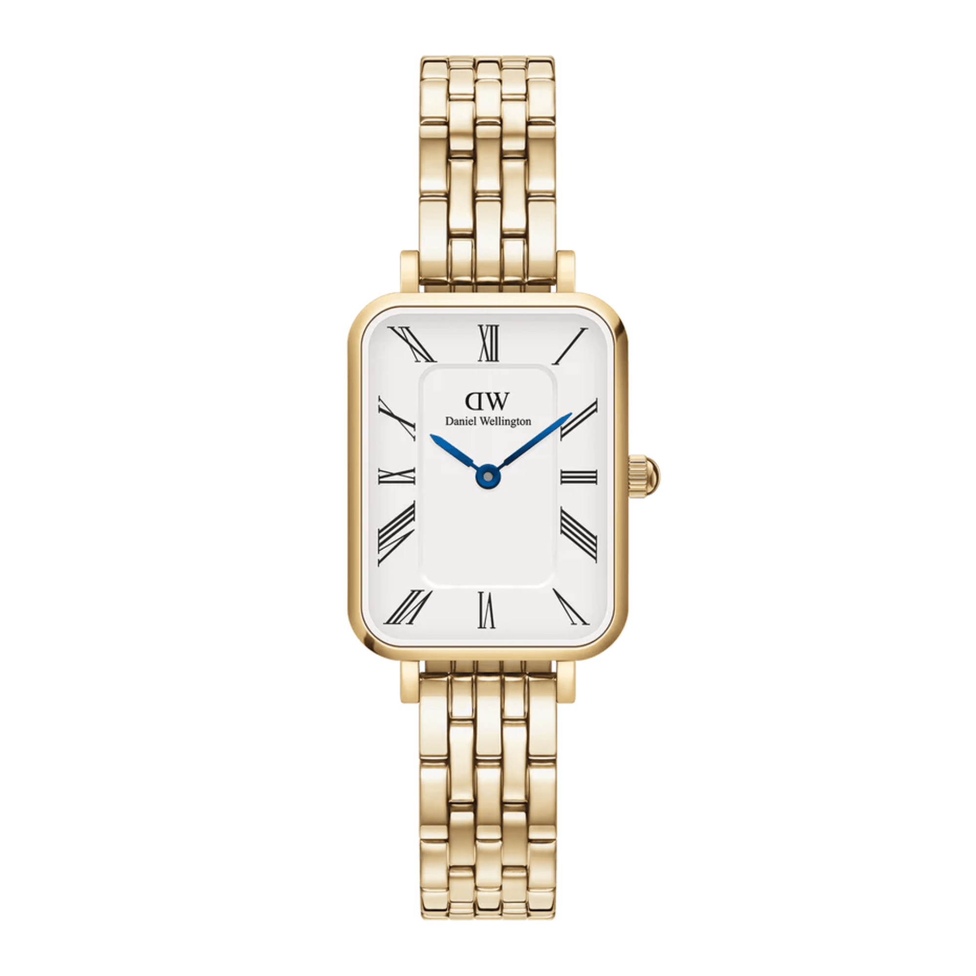 Daniel Wellington Quadro Roman Numerals 5-Link DW00100688 från  Daniel Wellington – Märkesklocka hos Kronura