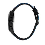 Sector 270 Herrklocka R3251578013 analog unisexklocka med svart urtavla och armband i läder