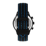 Sector 270 Herrklocka R3251578013 analog unisexklocka med svart urtavla och armband i läder