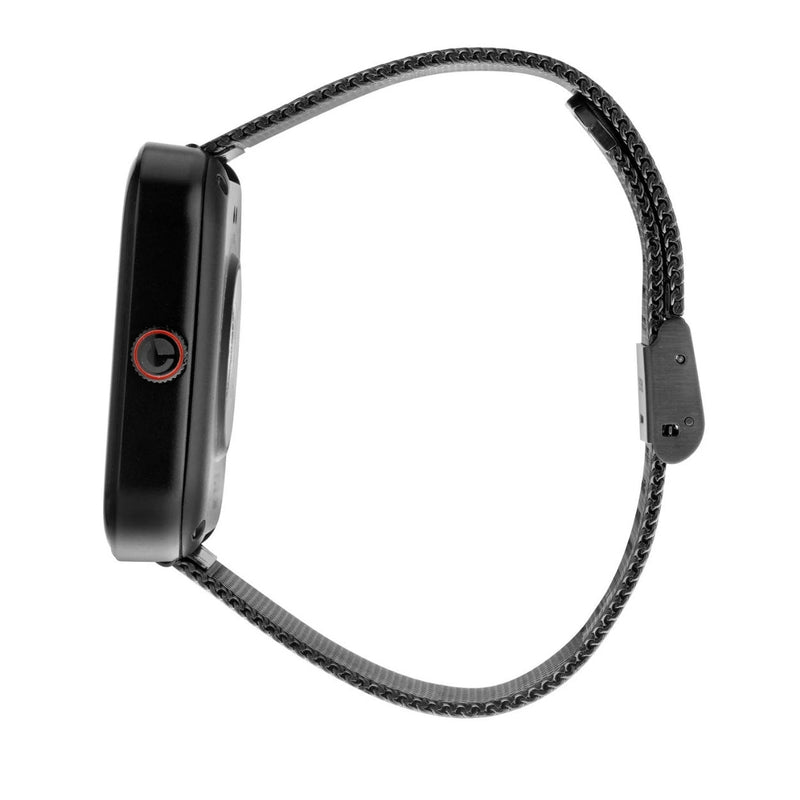 Sector S-03 Smartwatch R3253171501 digital unisexklocka med svart urtavla och armband i rostfritt stål