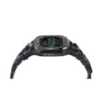 Philipp Plein Hyper Shock PWHAA1822 digital unisexklocka med svart urtavla och armband i gummi