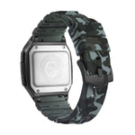 Philipp Plein Hyper Shock PWHAA1822 digital unisexklocka med svart urtavla och armband i gummi