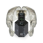 Philipp Plein Hyper Shock PWHAA1822 digital unisexklocka med svart urtavla och armband i gummi