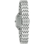Bulova Sutton 96R256 analog damklocka med flerfärgad urtavla och armband i rostfritt stål