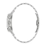 Bulova Curv 96A339 analog herrklocka med blå urtavla och armband i rostfritt stål