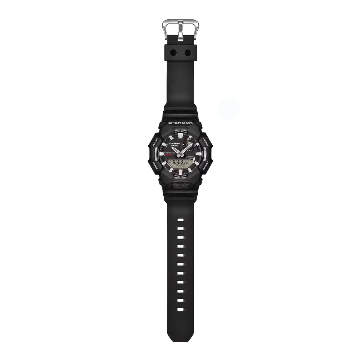 Casio G-Shock GA-B010-1AER analog herrklocka med svart urtavla och armband i resin