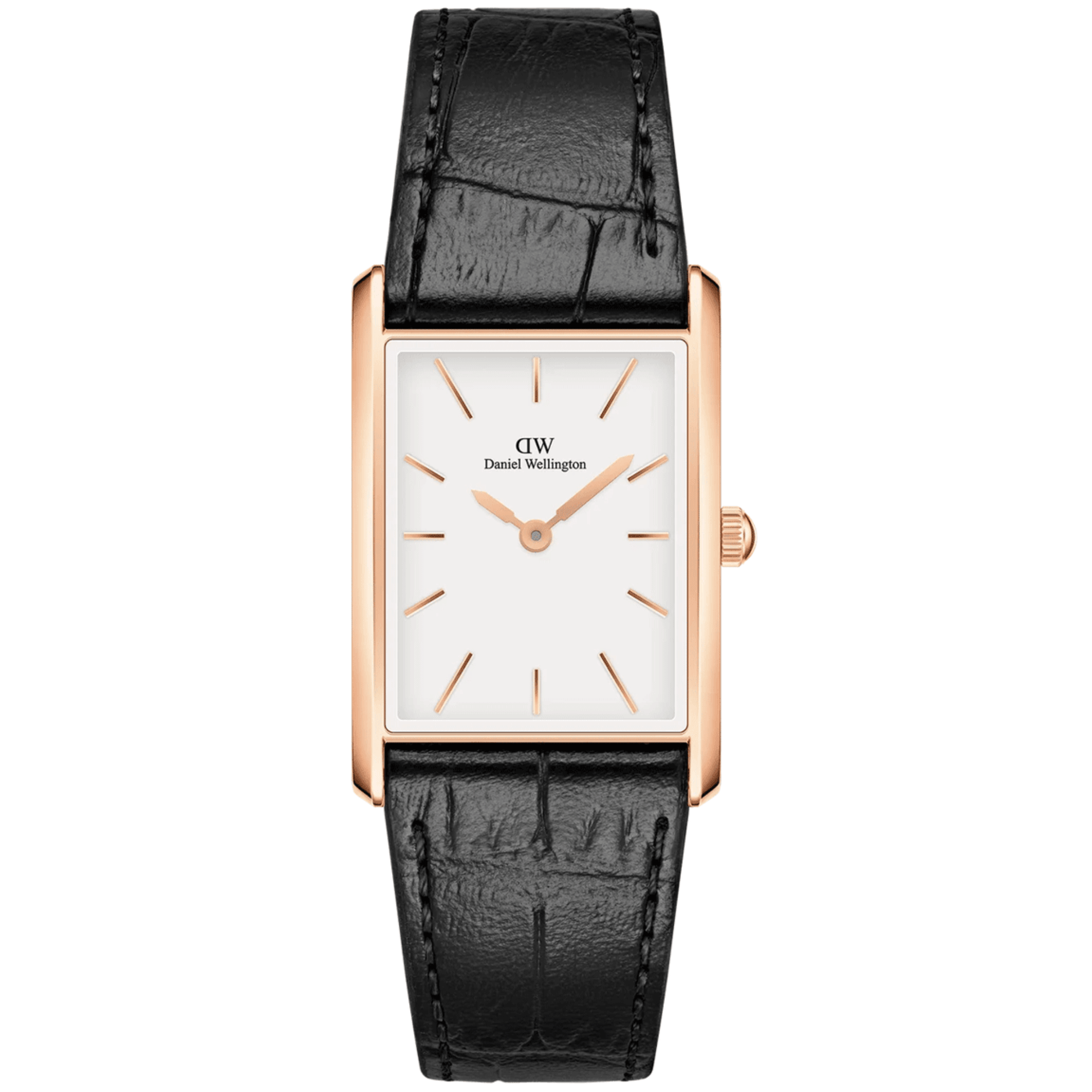 Daniel Wellington Bound Black Crocodile Rose Gold DW00100698 från  Daniel Wellington – Märkesklocka hos Kronura