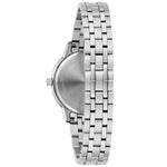 Bulova Sutton Ladies analog damklocka med silver urtavla och armband i rostfritt stål