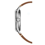 Mido Multifort Patrimony M040.407.16.040.00 analog herrklocka med blå urtavla och armband i läder