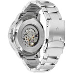 Bulova Marine Star 96A290 analog herrklocka med svart urtavla och armband i rostfritt stål