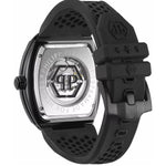 Philipp Plein Plein Extreme PWGAA0221 analog herrklocka med svart urtavla och armband i gummi