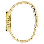 Guess Halo GW0690L4 analog damklocka med guld urtavla och armband i rostfritt stål