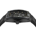 Philipp Plein Plein Extreme PWGAA0221 analog herrklocka med svart urtavla och armband i gummi