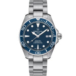 Certina DS Action Diver C032.607.11.041.00 analog herrklocka med blå urtavla och armband i rostfritt stål