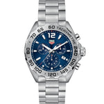 TAG Heuer Formula 1 Chronograph CAZ101K.BA0842 analog herrklocka med blå urtavla och armband i rostfritt stål