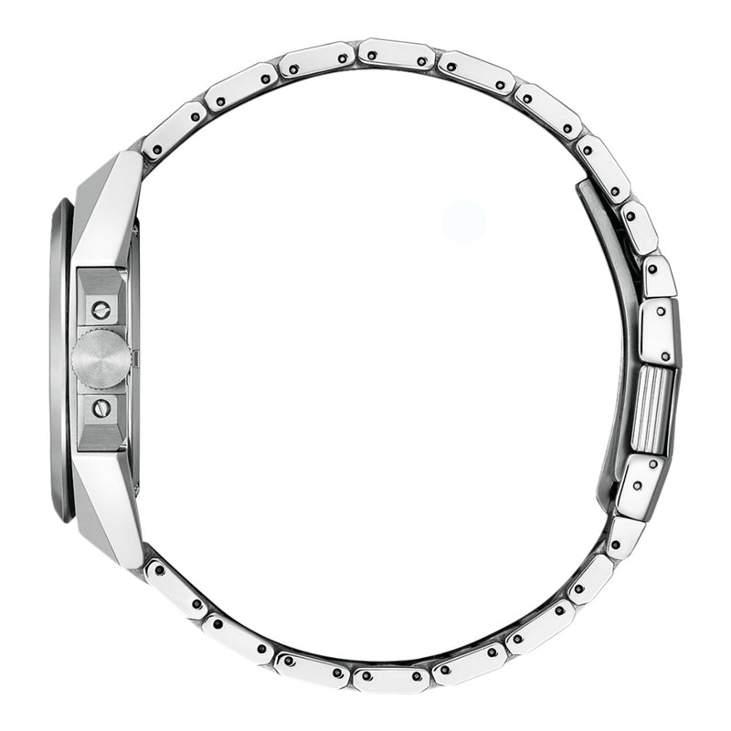 Citizen Series 8 NB6010-81L analog herrklocka med blå urtavla och armband i rostfritt stål