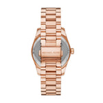 Michael Kors Ø33mm MK7444 analog damklocka med rosa urtavla och armband i rostfritt stål
