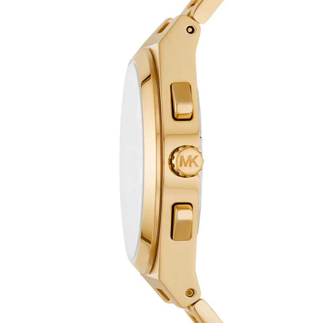 Michael Kors Ø41mm MK9120 analog herrklocka med vit urtavla och armband i rostfritt stål