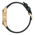 Citizen Series 8 Automatic NB6012-18L analog herrklocka med blå urtavla och armband i läder