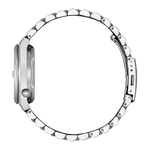 Citizen TSUYOSA NJ0200-50X analog herrklocka med grön urtavla och armband i rostfritt stål