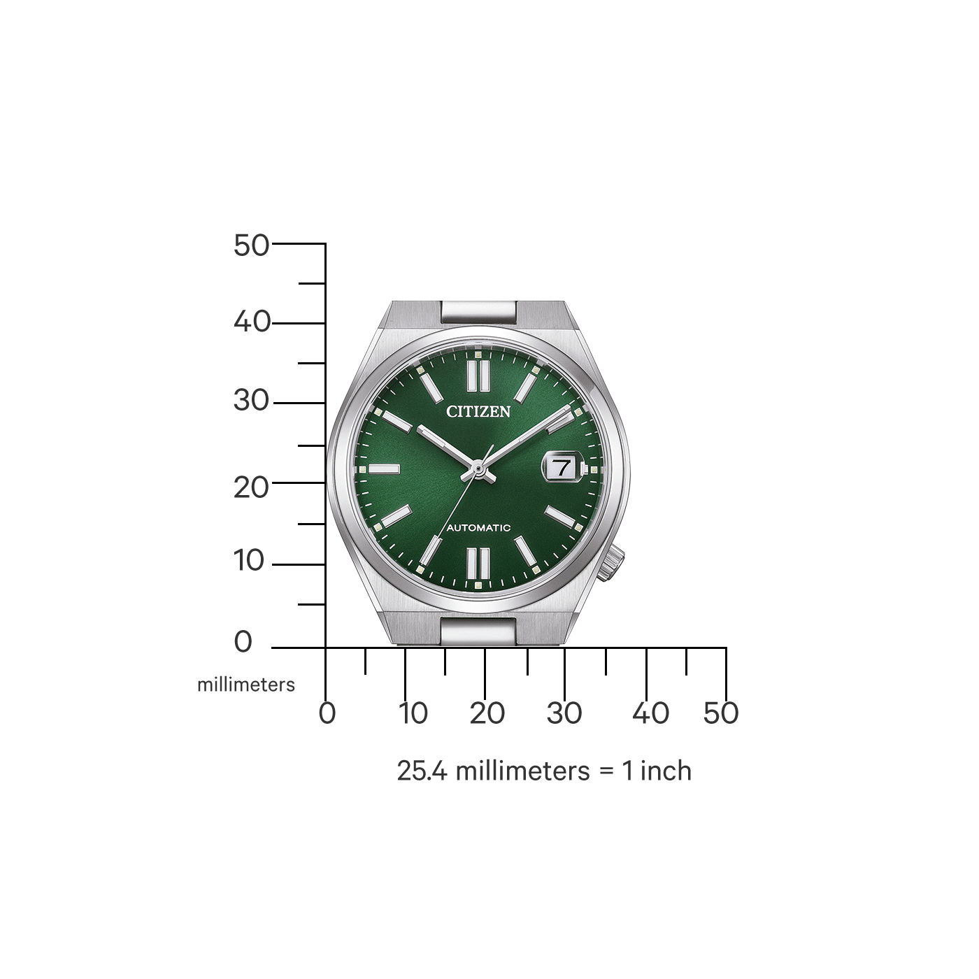 Citizen TSUYOSA Ø37mm NJ0200-50X från  Citizen – Märkesklocka hos Kronura