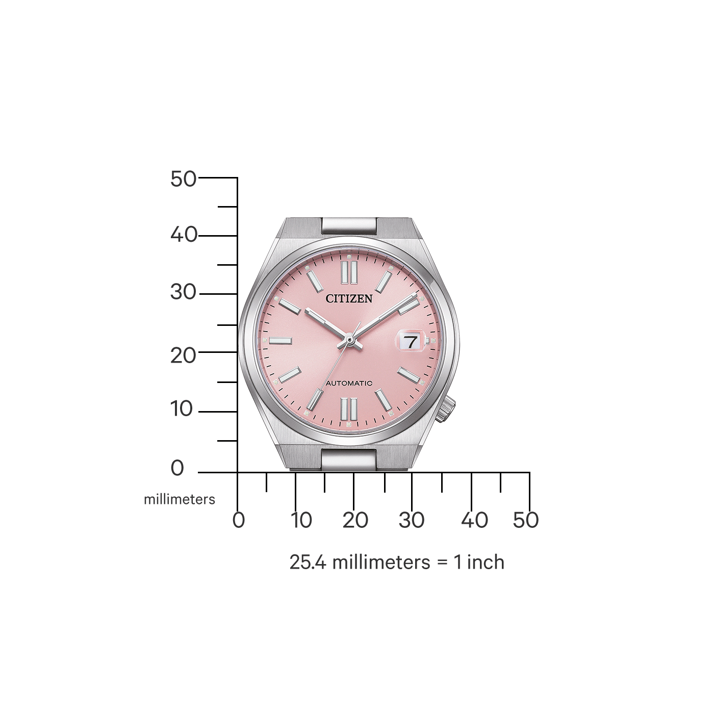 Citizen TSUYOSA Automatisk Ø37mm NJ0200-50Z från  Citizen – Märkesklocka hos Kronura